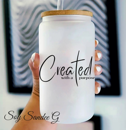 Created with a Purpose - UVDTF Decal for cups/hard surfaces sticker