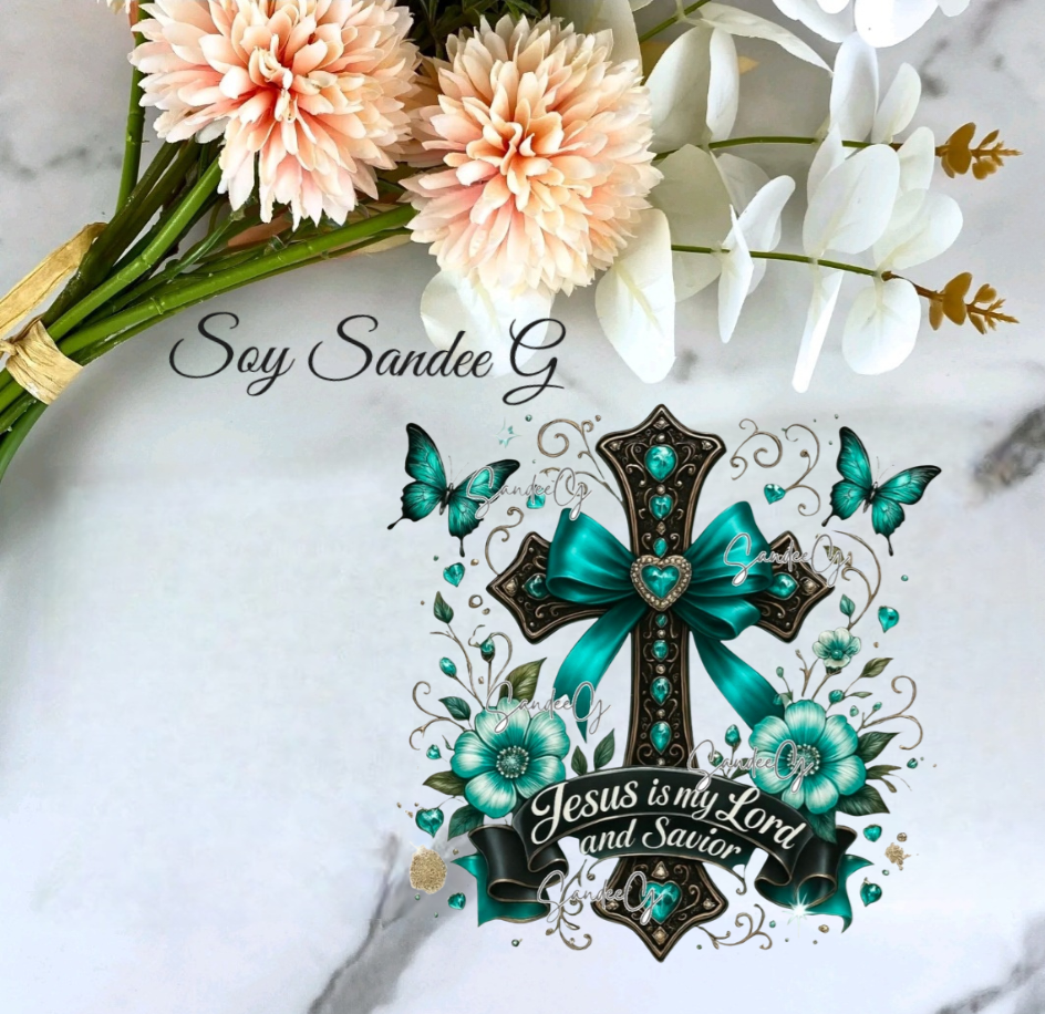 Jesus is my Lord &  Savior - UVDTF Decal for cups/hard surfaces sticker