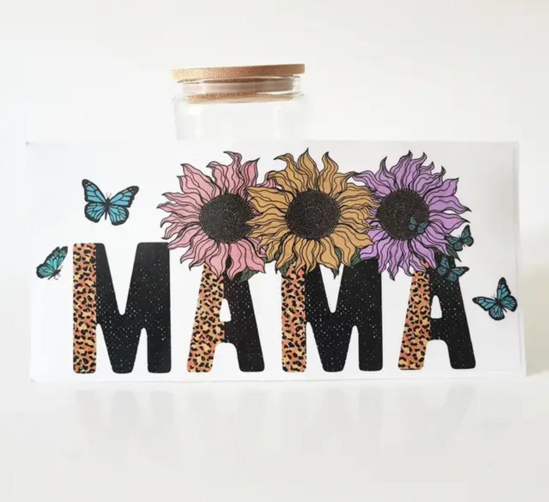 Manta UVDTF de Mama Sunflowers