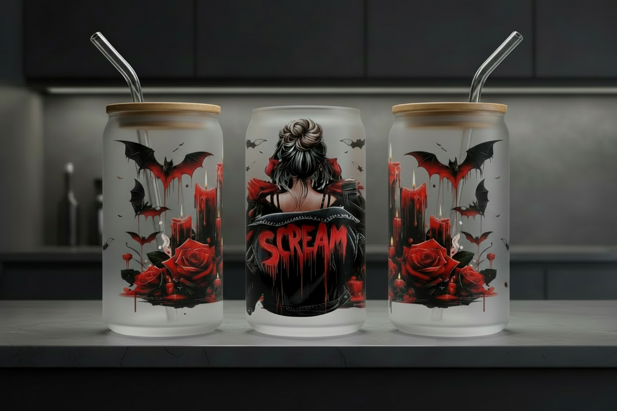 Scream - UVDTF Wrap for cups/hard surfaces sticker