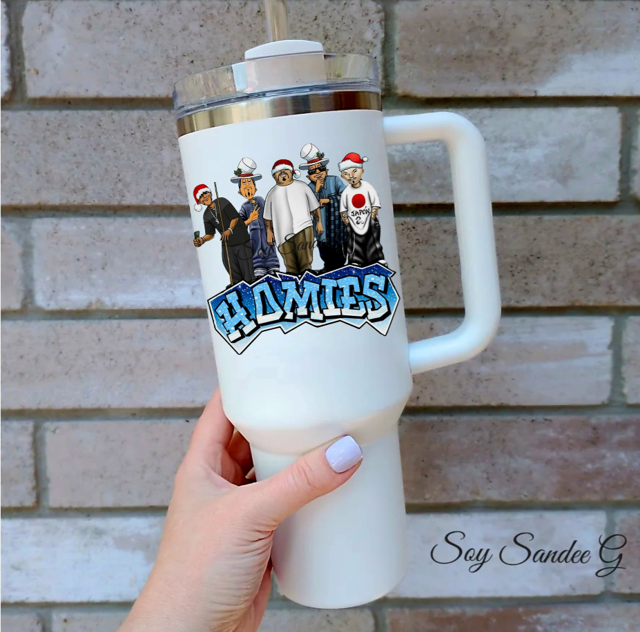 X-Mas Cholos - UVDTF Decal for cups/hard surfaces sticker