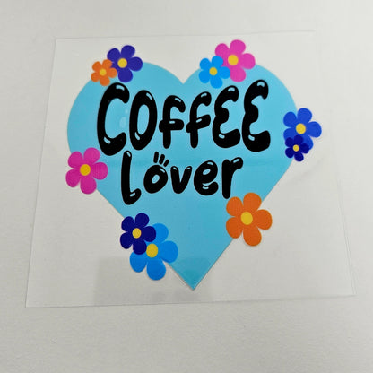 Coffee Lover - UVDTF Decal for cups/hard surfaces sticker