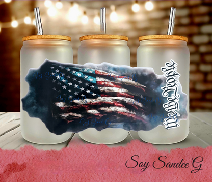 We The People - UVDTF Wrap for cups/hard surfaces sticker