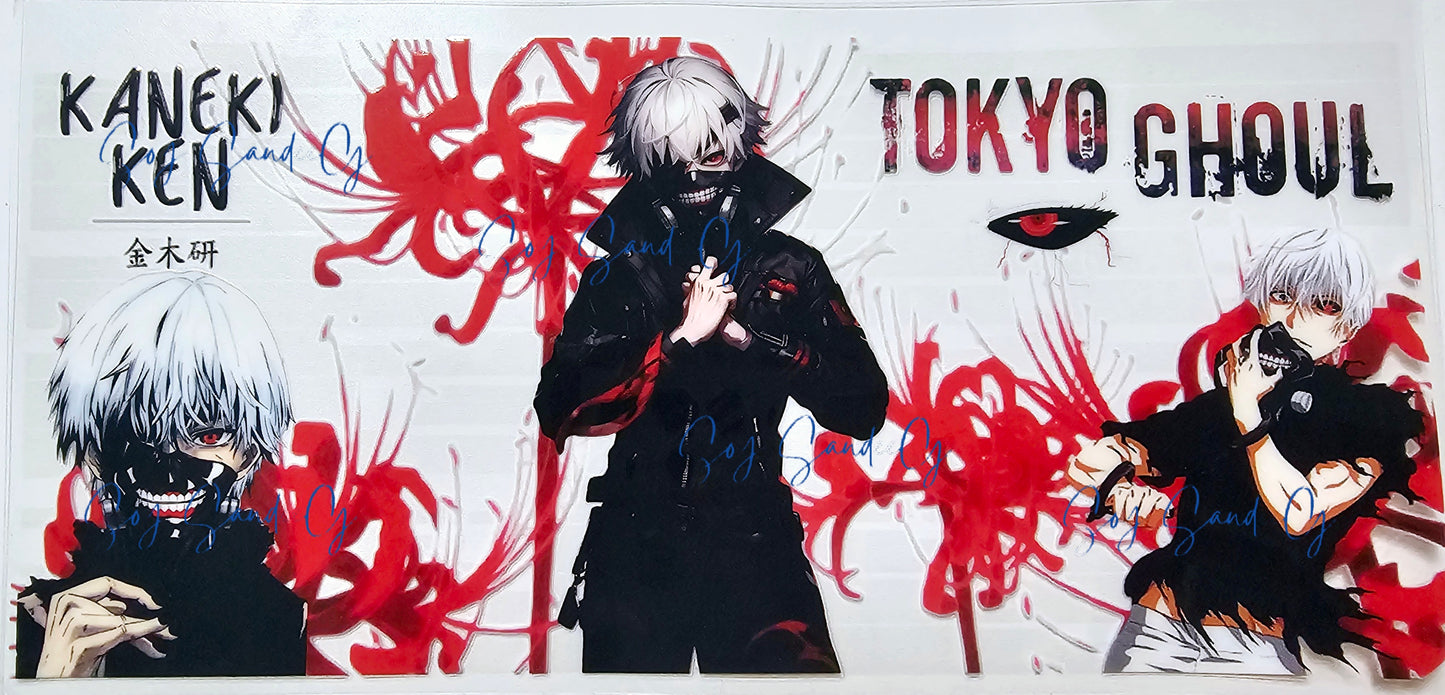 Tokyo Ghoul - UVDTF wrap for cups/hard surfaces sticker