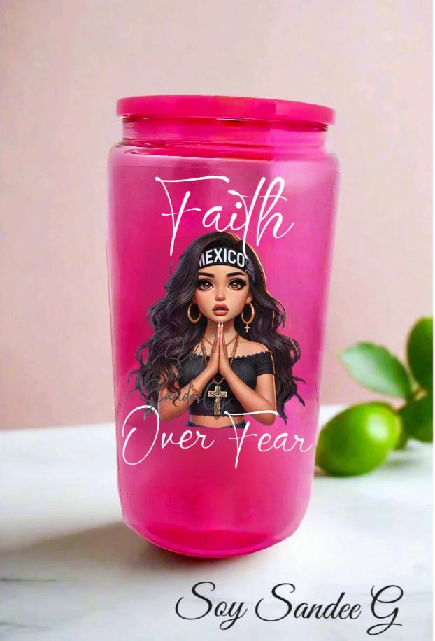 Faith Over Fear - UVDTF Decal for cups/hard surfaces sticker