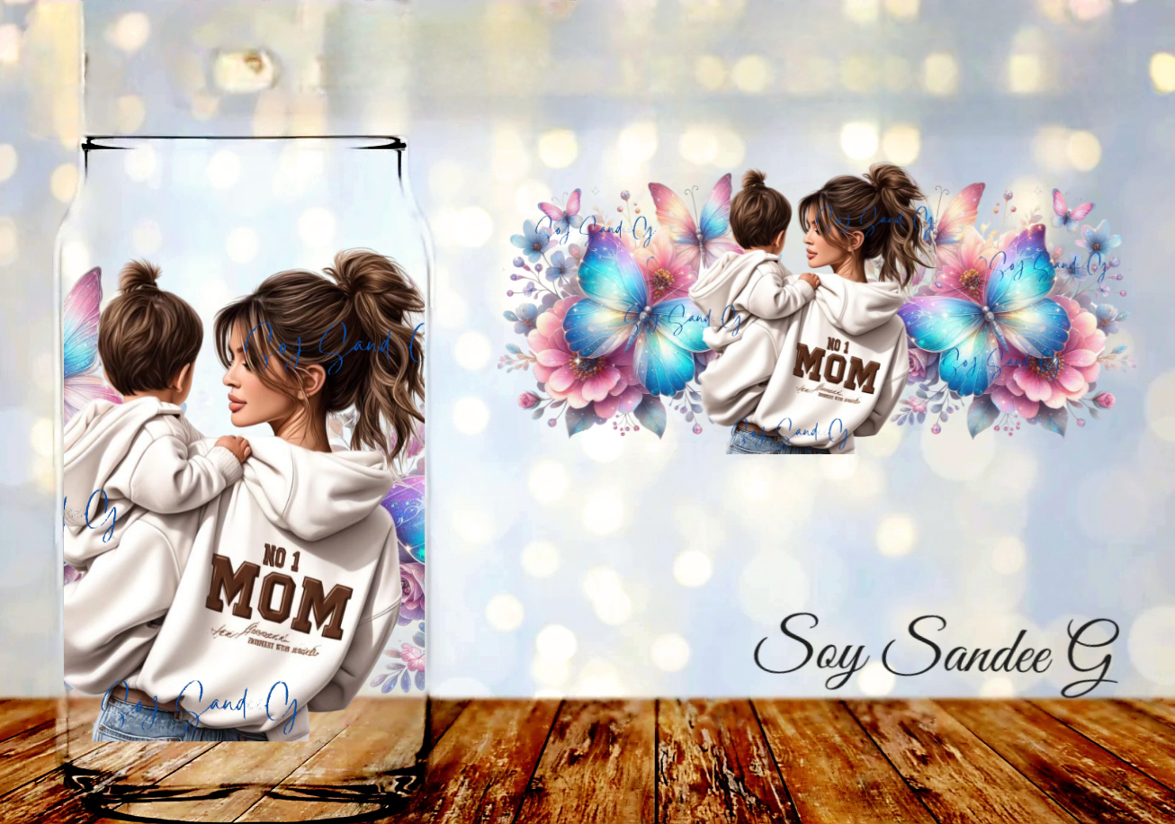 Mom & Daughter - UVDTF Wrap for cups/hard surfaces sticker