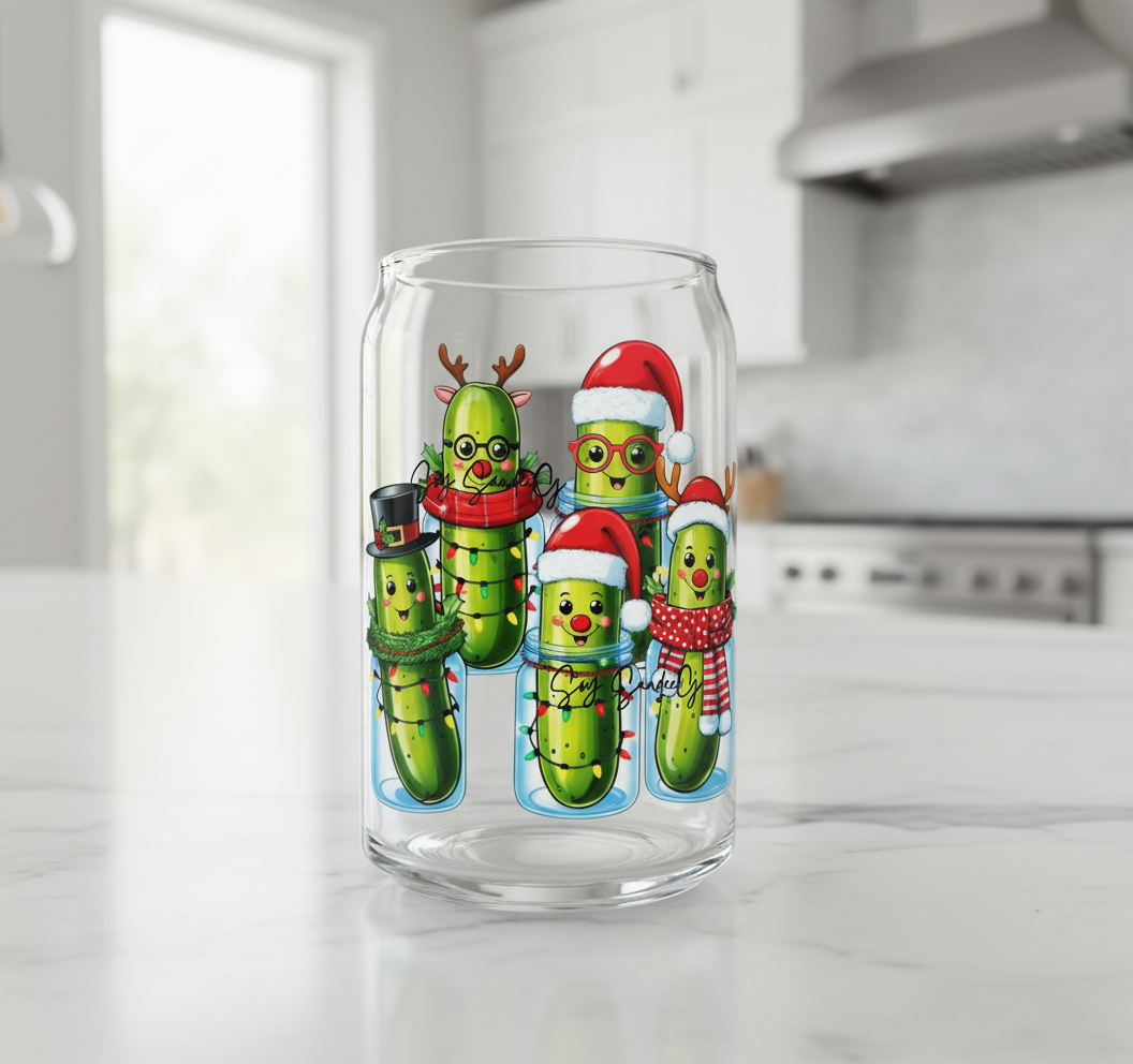 Merry Pickle - UVDTF Decal for cups/hard surfaces sticker
