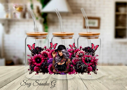 I am NOT what they expect - UVDTF Wrap for cups/hard surfaces sticker