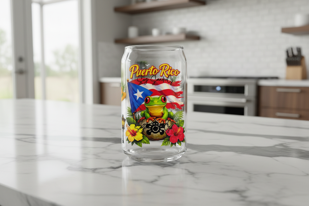 Boricua Papi - UVDTF Wrap for cups/hard surfaces sticker
