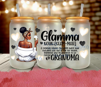 Glamma #2 - UVDTF Wrap for 16oz cups/hard surfaces