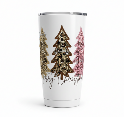 Glitter Christmas Trees - UVDTF Decal for cups/hard surfaces sticker