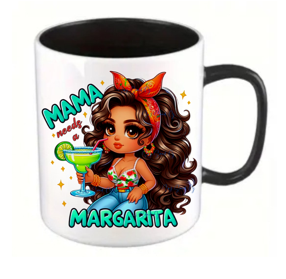 Mama needs a Margarita - UVDTF Decal for cups/hard surfaces