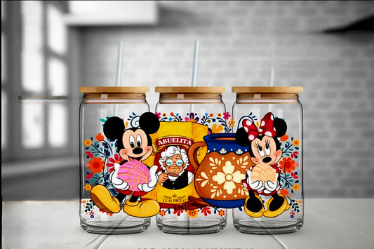 Mickey & Minnie Abuelita Chocolate - UVDTF Wrap