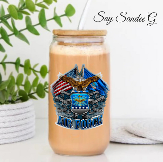 Air Force - UVDTF Decal for cups/hard surfaces sticker