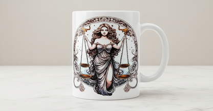 Libra - UVDTF Wrap for cups/hard surfaces sticker