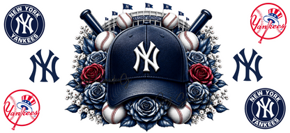 Yankees - UVDTF Wrap for cups/hard surfaces sticker