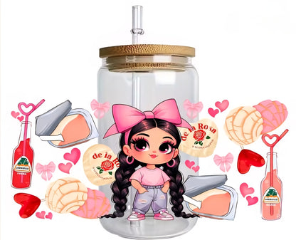 Envoltura UVDTF para niña de Jarritos