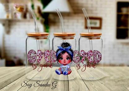 God Is Good - UVDTF Wrap for cups/hard surfaces sticker