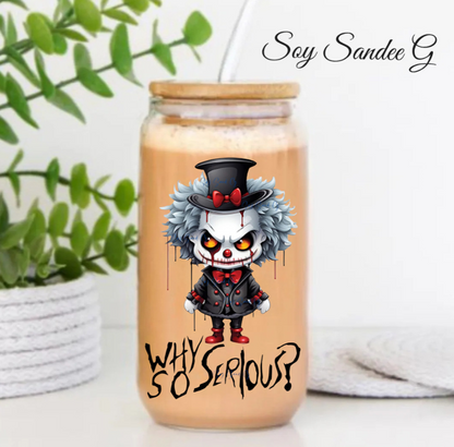 Why so Serious? - UVDTF Decal for cups/hard surfaces sticker
