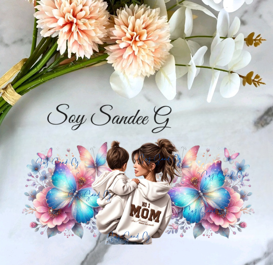 Mom & Daughter - UVDTF Wrap for cups/hard surfaces sticker