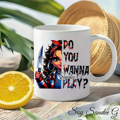 Do You Wanna Play? - UVDTF Decal for cups/hard surfaces sticker