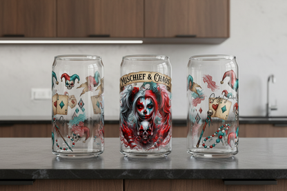 Mischief & Chaos - UVDTF Wrap for cups/hard surfaces sticker