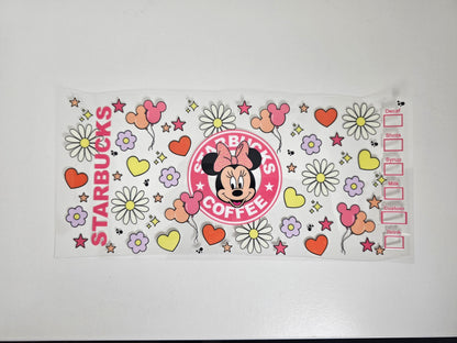 Minnie Starbucks UVDTF wrap