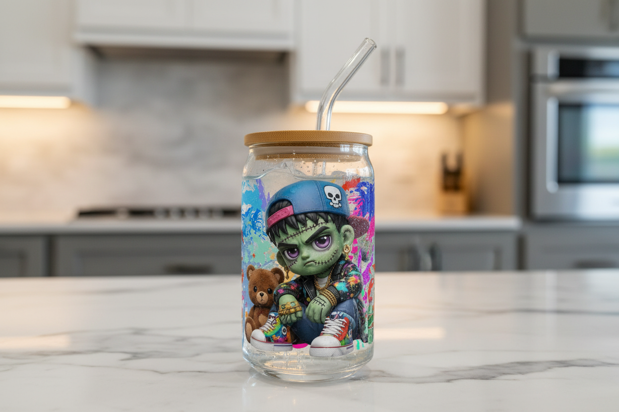 Frankie - UVDTF Wrap for cups/hard surfaces sticker