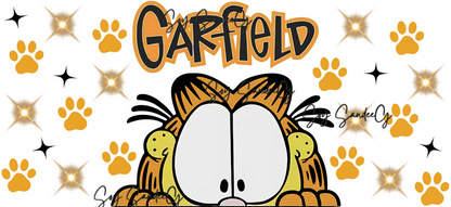 Garfield - UVDTF wrap for cups/hard surfaces sticker