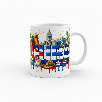 Cuba #2 - UVDTF Wrap for cups/hard surfaces sticker