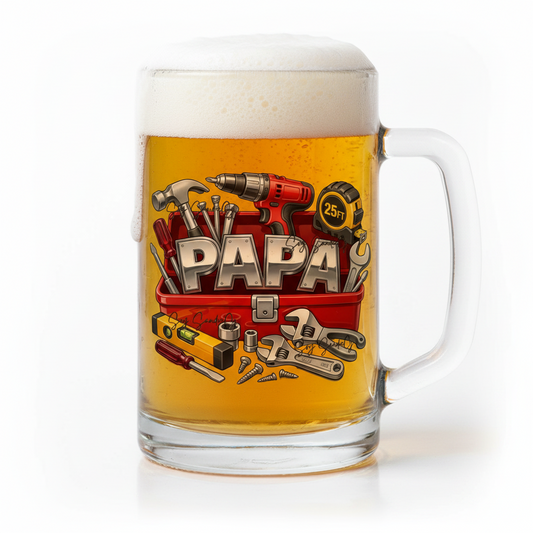 Papa (Dad) - UVDTF Decal for cup/hard surfaces sticker