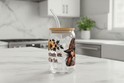 Underestimate Me - UVDTF Wrap for cups/hard surfaces sticker