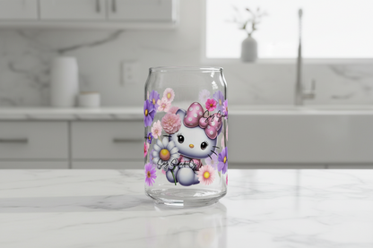HK Flowers - UVDTF wrap for cups/hard surfaces sticker