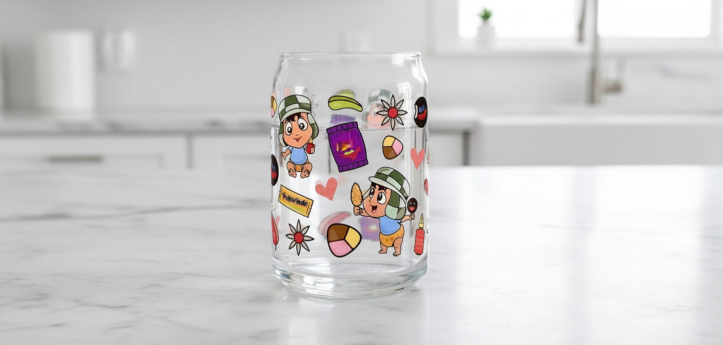 Chespirito Snacks - UVDTF Wrap for cups/hard surfaces sticker