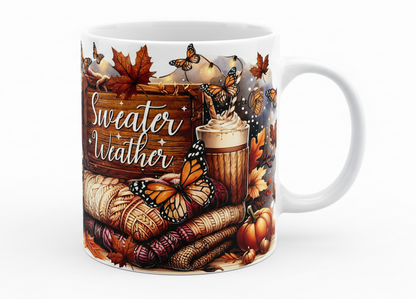 Sweater Weather - UVDTF Wrap for cups/hard surfaces sticker