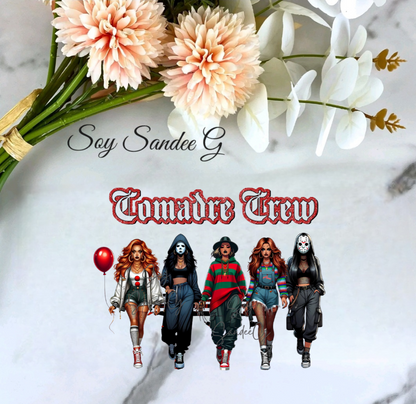 Comadre Crew - UVDTF Decal for cups/hard surfaces sticker