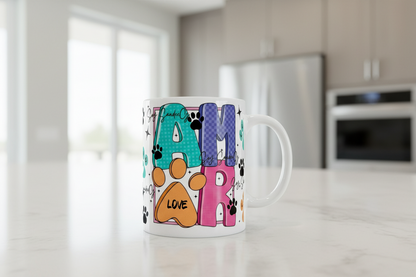 Manta Rainbow Paws UVDTF