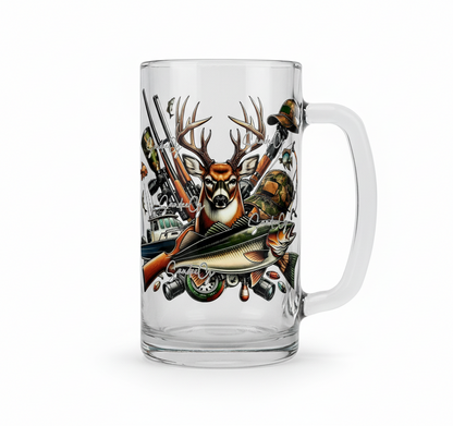 Fish, Shoot, Hunt - UVDTF Decal for cups/hard surfaces sticker