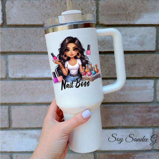 Nail Boss Cutie - UVDTF Decal for cups/hard surfaces sticker