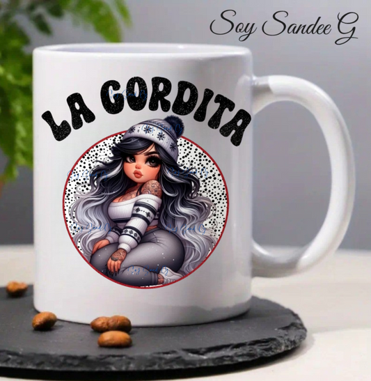 La Gordita - UVDTF Decal for cups/hard surfaces sticker
