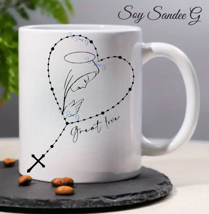 Virgen Mary Rosary - UVDTF Decal for cups/hard surfaces sticker