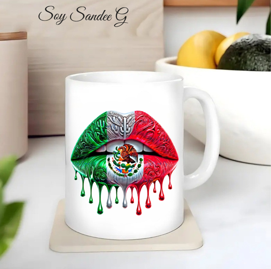 Mexican Lips - UVDTF Decal for cups/hard surfaces