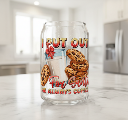 I Put Out For Santa - UVDTF Decal for cups/plates/hard surfaces sticker