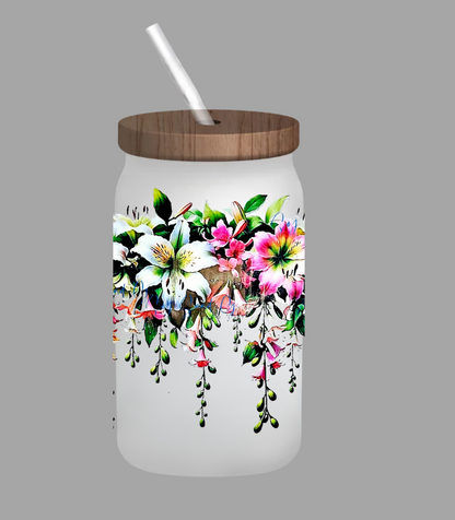 Flower Garland - UVDTF wrap for cups/hard surfaces