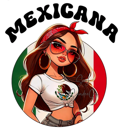 Mexicana - UVDTF Decal for cups/hard surfaces sticker