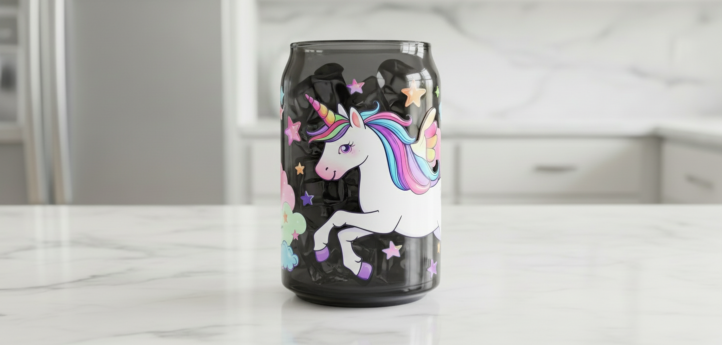 Unicorn - UVDTF Wrap for cups/hard surfaces sticker