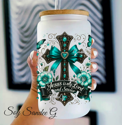 Jesus is my Lord &  Savior - UVDTF Decal for cups/hard surfaces sticker