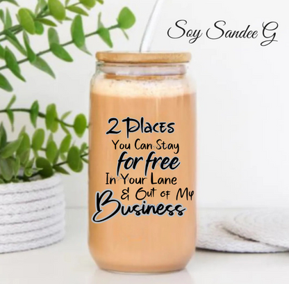 Out of my Business - UVDTF Decal for cups/hard surfaces sticker