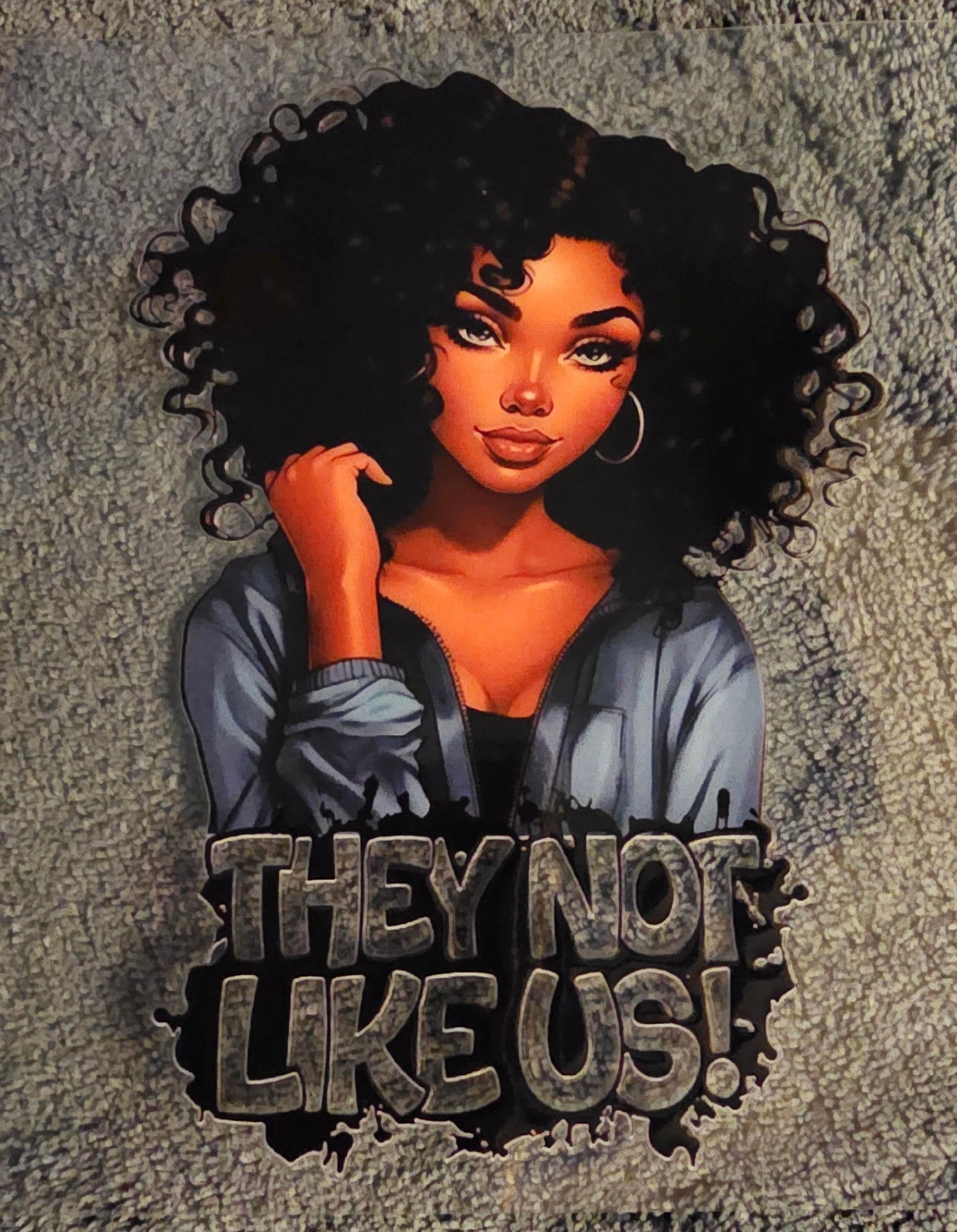 They Not Like Us - UVDTF Decal