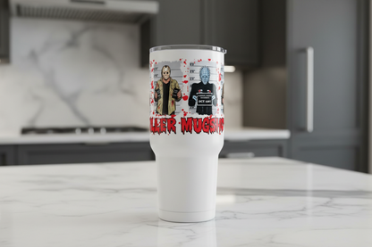 Killer Mugshot - UVDTF Wrap for cups/hard surfaces sticker